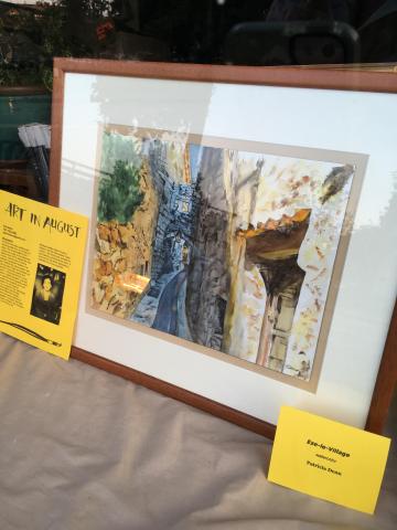 Art in August Display