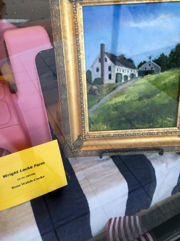 Painting of Wright-Locke Farm