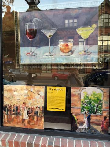 Art in August Display