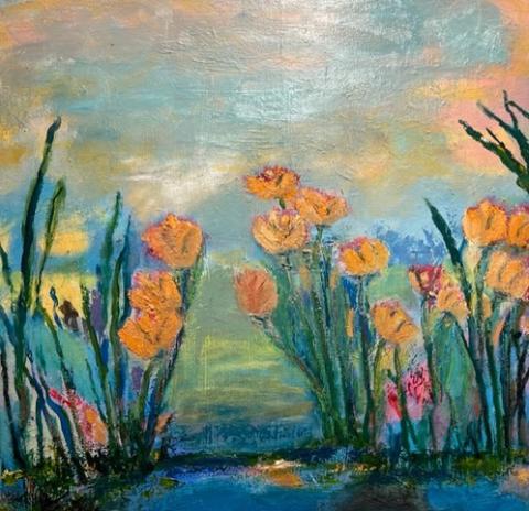 Painting by Mary Hummon