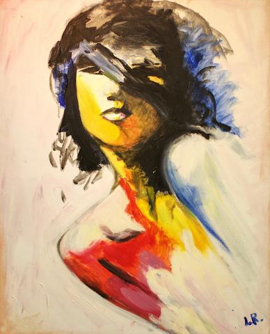 Painting by Lucia Rubini