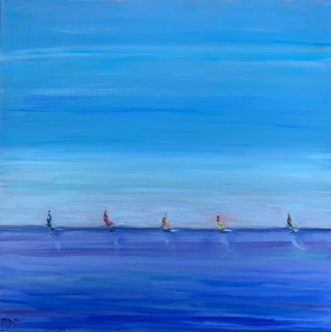 Oil painting by Rose Walsh-Cooke