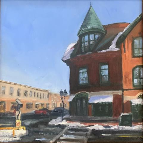 Oil painting by Rose Walsh-Cooke