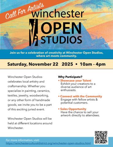 Winchester Open Studios Call for Artists