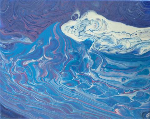 Whitecaps at Midnight