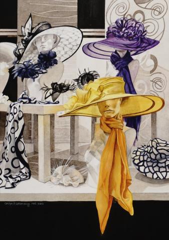 Fascination: watercolor