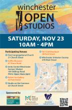 Winchester Open Studios flier