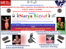 "Natya Blend" performance flier